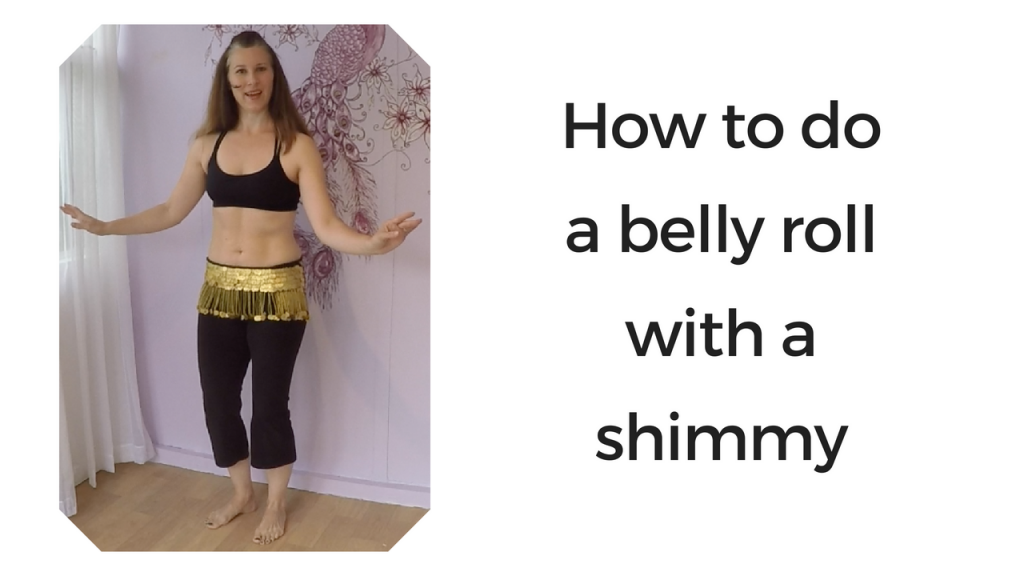 How to belly roll with a shimmy