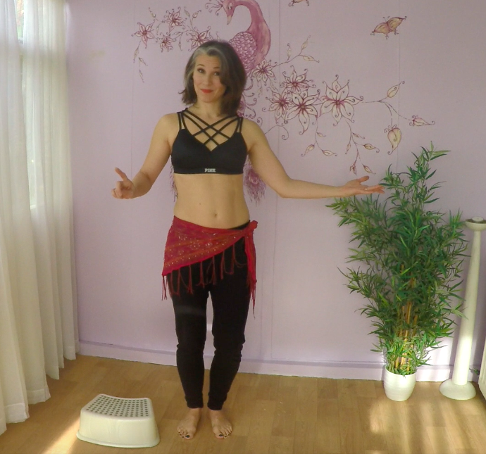 Belly dance abdominal technique